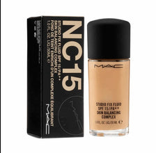 MAC Moisture SPF 15 foundation NC15, lightweight hydrating formula